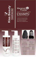 CHAMPU ESENCIA DE MACAROOT HIDRATANTE 800ML. KISS BEAUTY